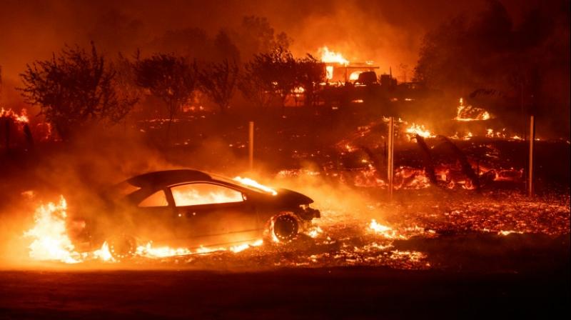 Camp Fire is the largest and most destructive of several infernos that have forced 250,000 people to flee and razed 6,400 homes in Paradise, effectively wiping the town off the map. (Photo: AFP)