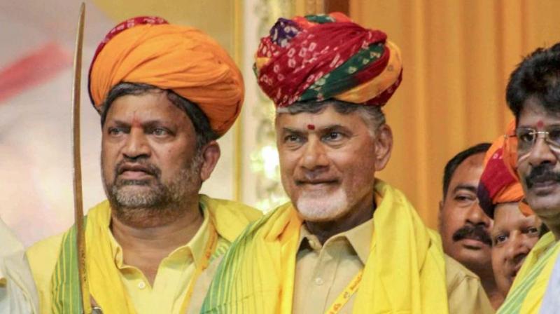 The resolution was adopted at Mahanadu, the three-day annual conclave of the TDP in Vijaywada that began on Sunday. (Photo: PTI)