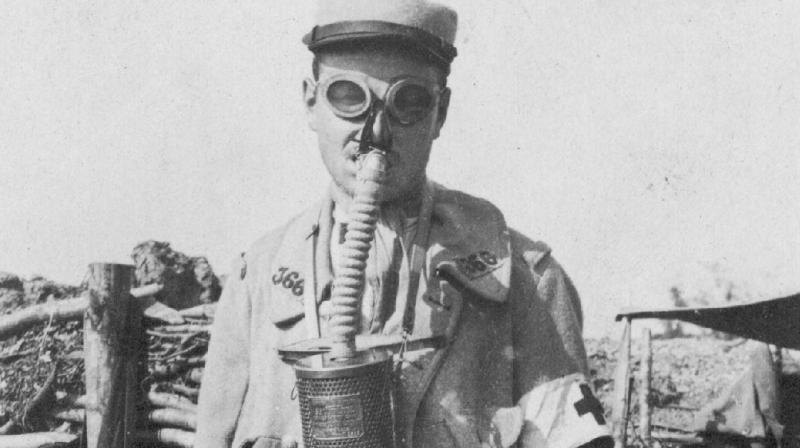 Mustard gas was first terrorised battlefields during World War I. (Photo: AFP)