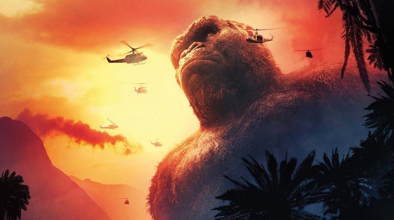 A still from the movie Kong: Skull Island