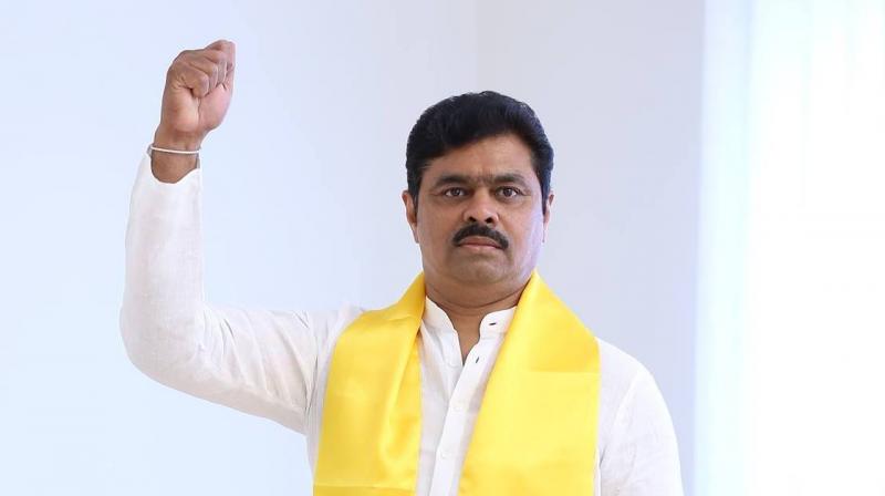 Telugu Desam Party lawmaker CM Ramesh is the promoter of Rithwik Projects Pvt. Ltd. (Photo: Facebook Screengrab/ @cmramesh)