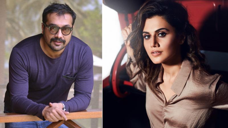 Anurag Kashyap and Taapsee Pannu.