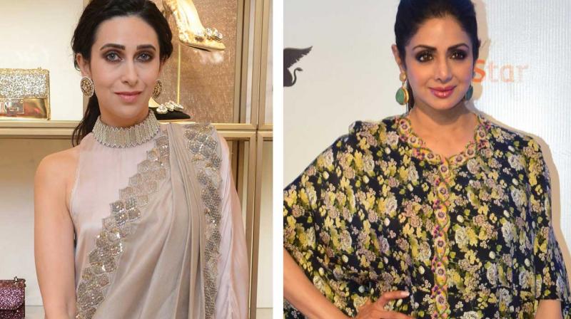 On the eve of International Womens Day, Karisma Kapoor was conferred with an award that she dedicated to late actress Sridevi.