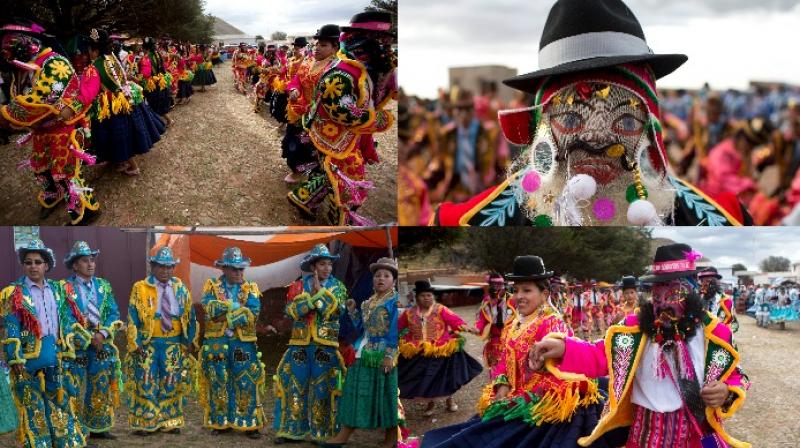 Bolivian carnival starts with dance, music and drama