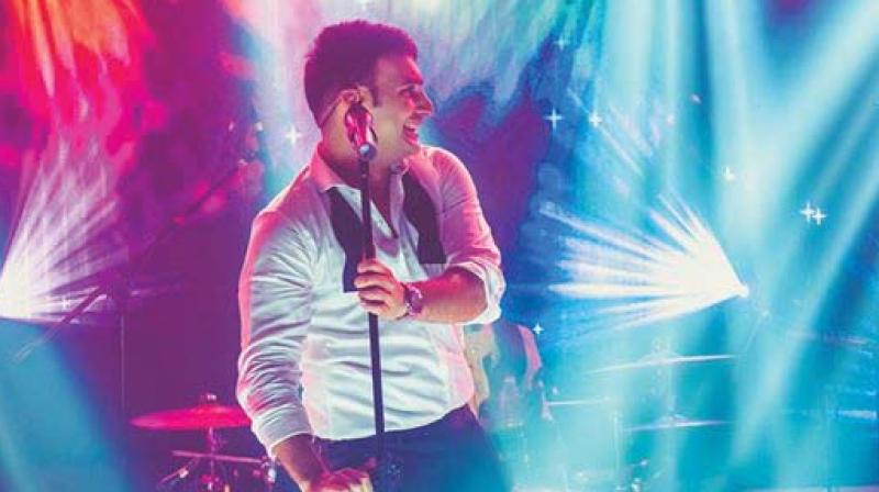 The pressure is on me as I perform without my band for the first time, says Behram