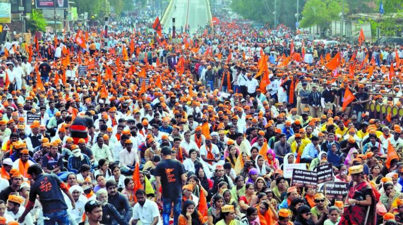 Marathas are now seeking a quota, much like Andhra Pradeshs Kappus, Haryanas Jats and Gujarats Patidars did. (Photo: PTI/Representational)