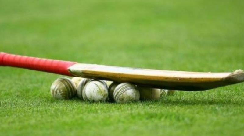 A near-century from opener P. Akshath Reddy and a crafty half-ton by captain A. T. Rayudu powered Hyderabad to a four-wicket win over Saurashtra in their Vijay Hazare Group D one-day cricket match here on Friday.