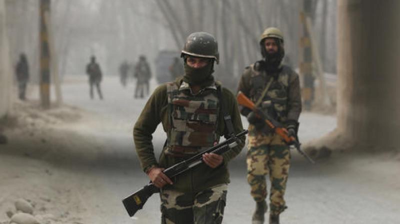 A confirmation on militant casualty can only be made after the operation is over and the body is retrieved, officials said. (Photo: AP)