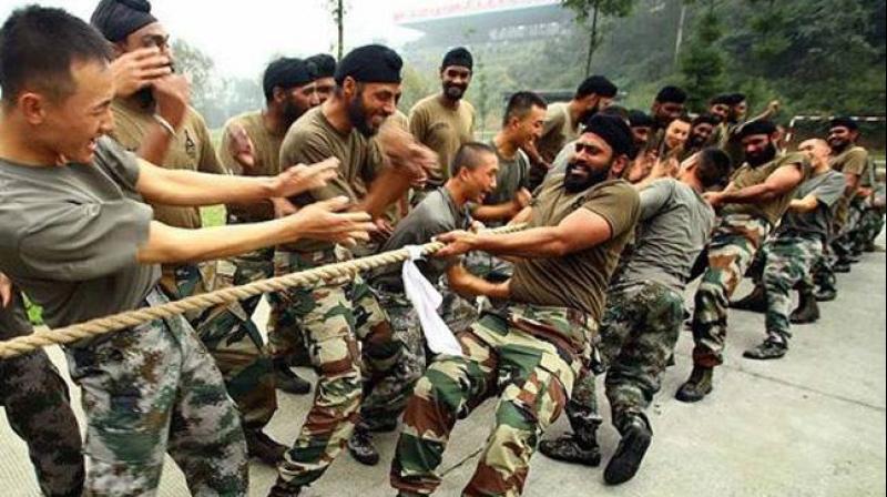 India and China on Wednesday carried out a joint army exercise in eastern Ladakh in Jammu and Kashmir. (Photo: PTI/Representational)