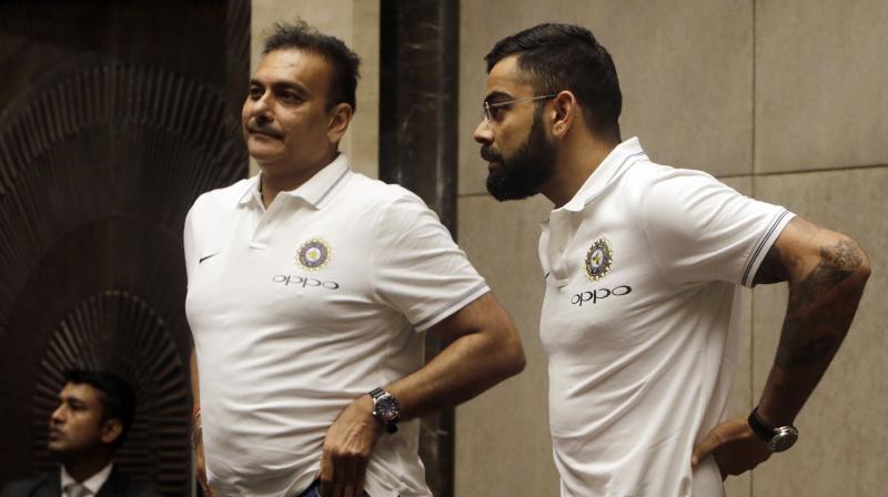 Virat Kohli was quick to point out that his side has already worked with Ravi Shastri. (Photo: AP)