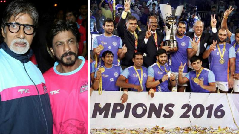 Shah Rukh Khan and Amitabh Bachchan were among the numerous celebrities who congratulated the Indian Kabaddi Team for their World Cup victory.