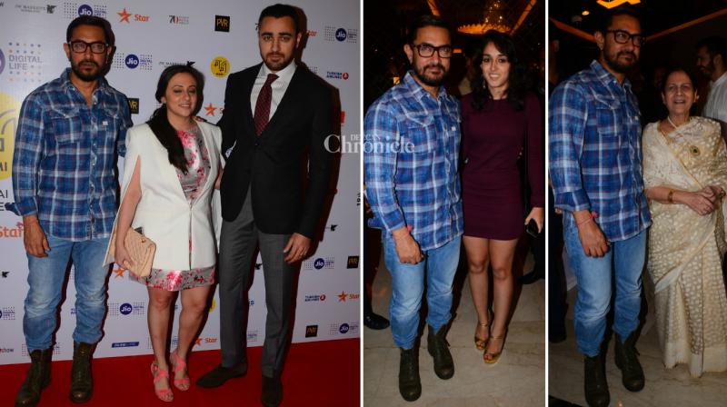 Aamir Khan and his family launch book on his uncle