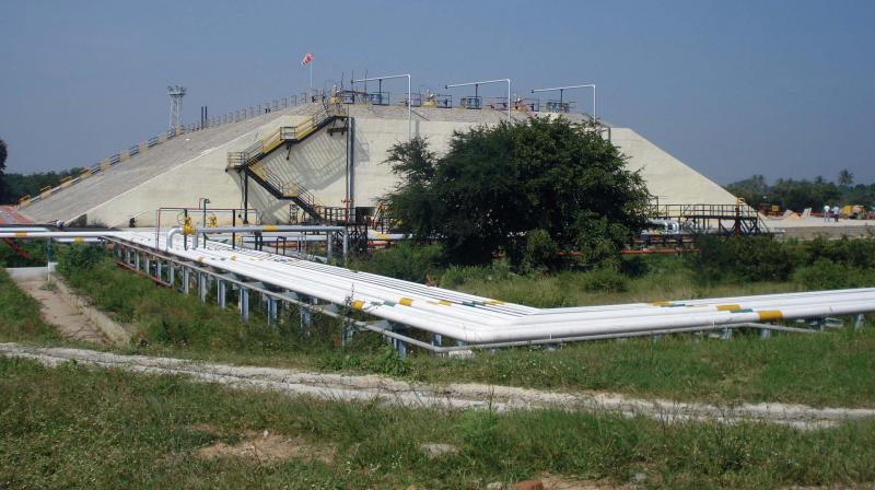 A representative photograph of mounted storage facility.