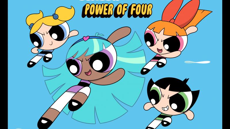 Bliss made her on-screen debut on Cartoon Network today in the five-part movie event, The Powerpuff Girls: Power of Four.
