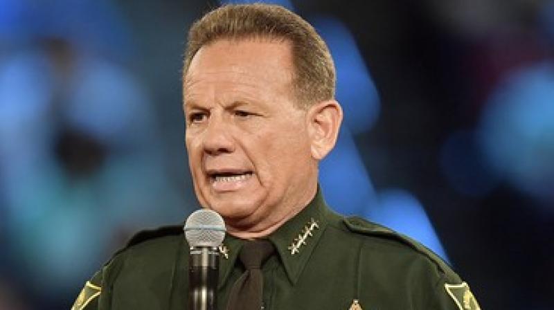 The school resource officer at the high school took up a position viewing the western entrance of the building that was under attack for more than four minutes, but he never went in, Broward County Sheriff Scott Israel said. (Photo: AP)