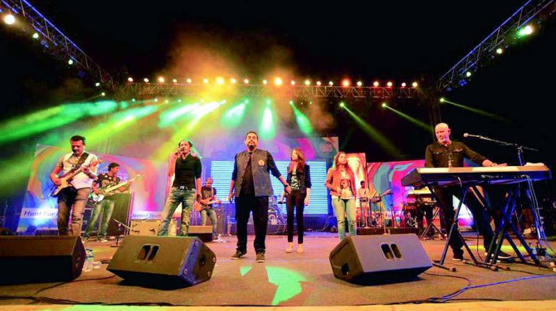Shankar, Ehsaan and Loy in a concert