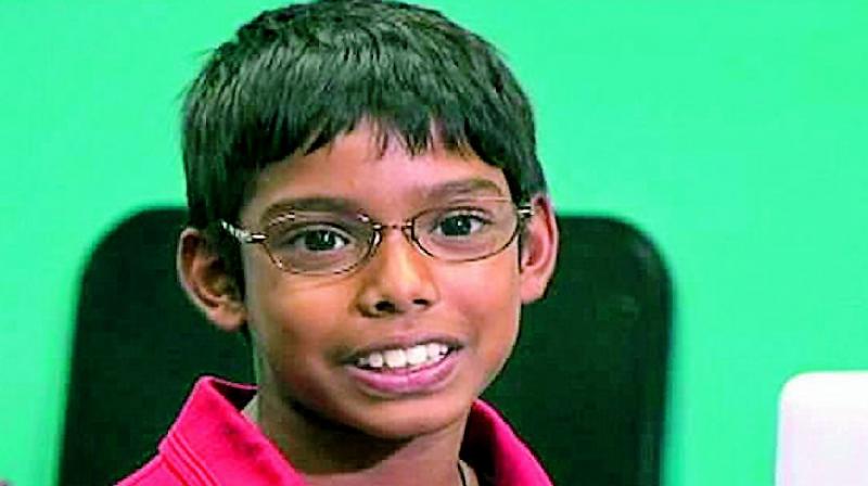 Reuben Paul, 6, plugged into his laptop a rogue device raspberry pi to download dozens of numbers.