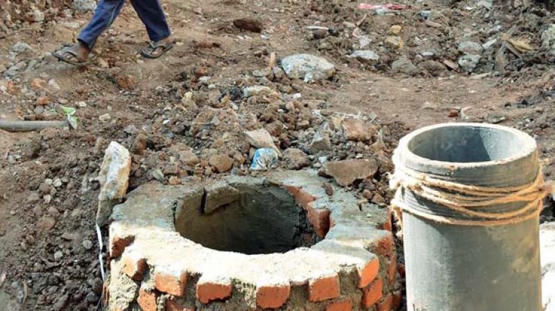 As she raised alarm, locals came to her rescue but she could not be immediately pulled out of the trench as a cage of concrete-iron was already put inside at the base as part of the pillar construction work. (Representational image)
