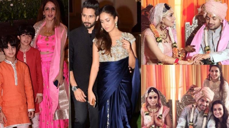 Shahid, Mira, Sussanne with kids, others dazzle at TV couples wedding