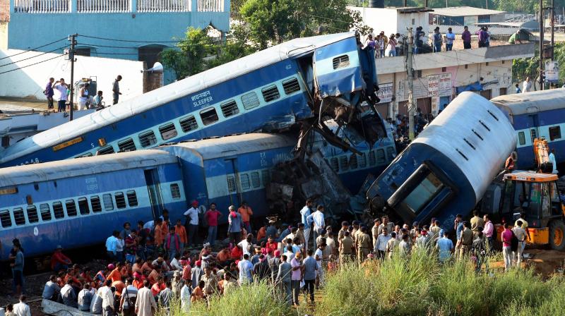 UP train derailment: Traumatised survivors recount horror