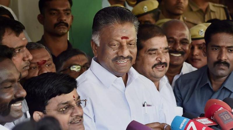 On Saturday, O Panneerselvam had said that talks on the merger of the factions were going on smoothly and a positive result was expected in a day or two. (Photo: PTI/File)