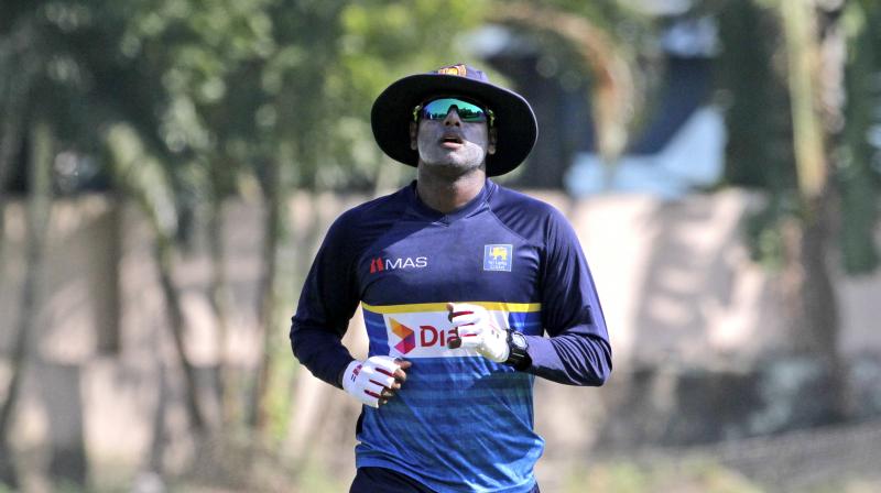 Angelo Mathews said he still expected the team to show new signs of recovery after a disastrous 2017. They convincingly beat South Africa in a two-match Test series. (Photo: AFP)