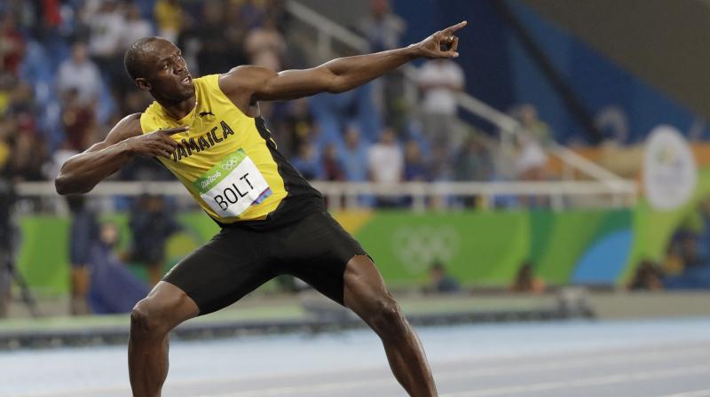 Bolt has gone on to win a further six Olympic golds and also picking up 11 world titles. (Photo: AP)