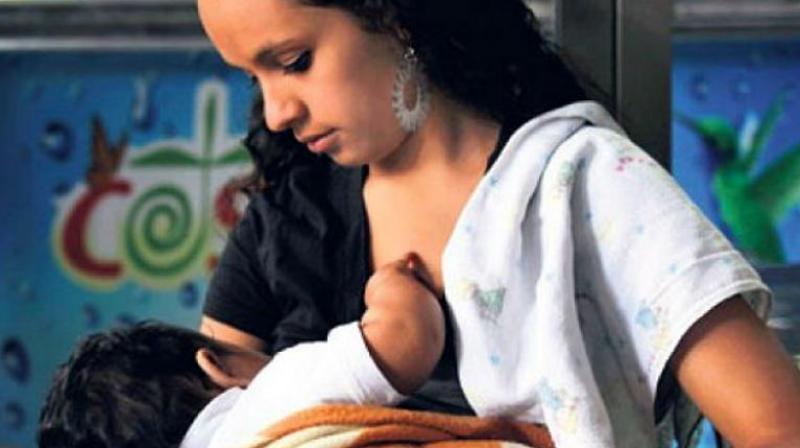 World Breastfeeding Week is observed from August 1 till August 7. (Photo: AFP)