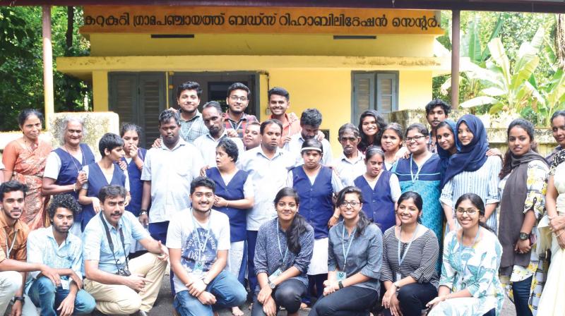As a beginning, the volunteers of the organisation made this weekend a special one for the students of Buds special School, Karukutty
