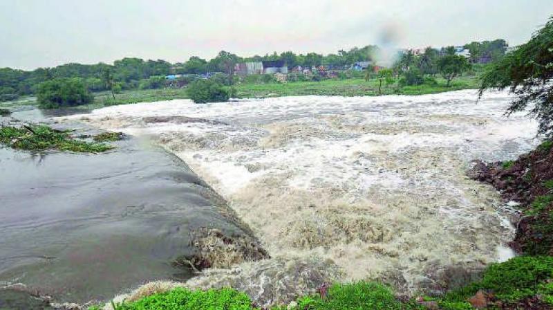 Locals claim to have seen a man being washed away in the overflowing water. But nobody has yet registered a complaint, say cops (Representational image)