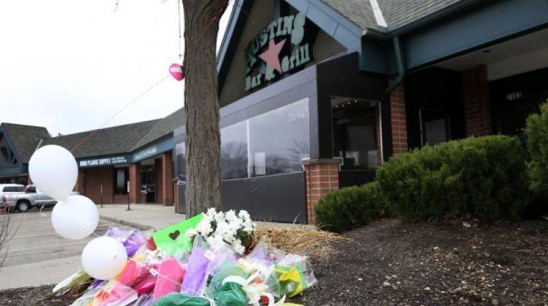 Austins Bar and Grill been closed since the shooting on Wednesday evening while patrons watched a Kansas-TCU basketball game. (Photo: AP)