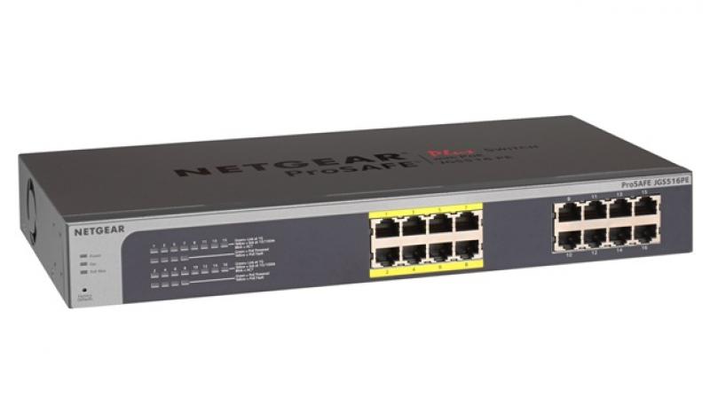 JGS516PE ProSAFE Plus 16 ports switch comes at a price of Rs 12,000.