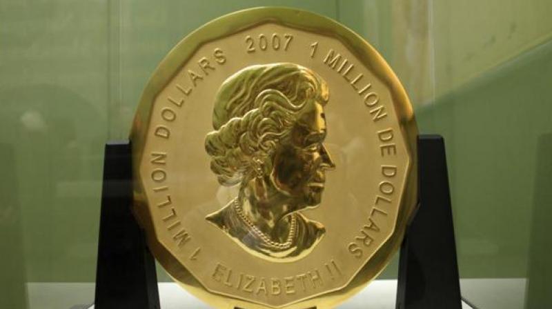 Bode Museum gave the face value of the coin at USD 1 million (920,000 euros), though the market price of 100 kg of gold is around USD 4 million. (Photo: AP)