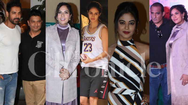 Pics: John Abraham, Section 375 stars Richa Chadha & Akshaye Khanna spotted