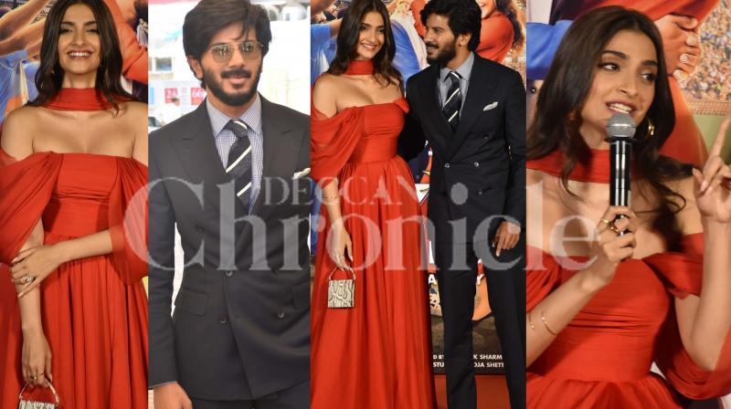 The Zoya Factor: Sonam & Dulquer make stylish appearance at the launch