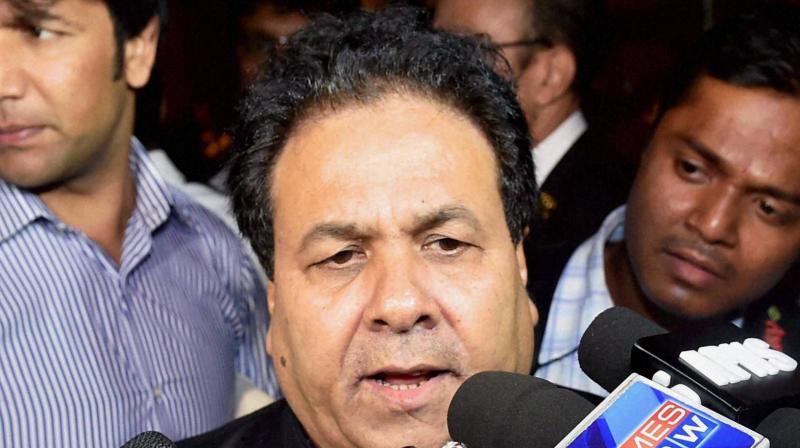 IPL chairman Rajeev Shukla on Sunday said Rajasthan Royals will wait and see what sanctions the ICC imposes on Steve Smith before taking a call on his future as the franchises captain, following a ball tampering scandal that prompted, among others, even Australias Prime Minister to react. (Photo: PTI)