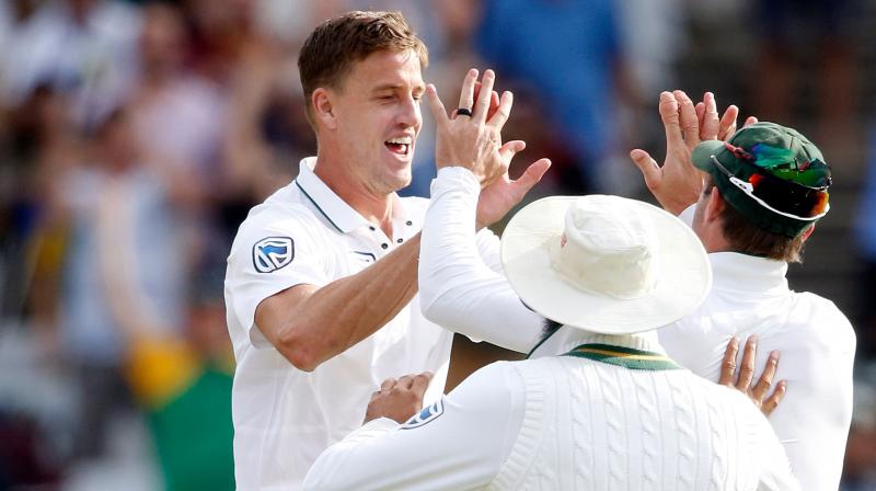 Set 430 to win, Australia were skittled out for just 107 late on the fourth day at Newlands. (Photo: AFP)