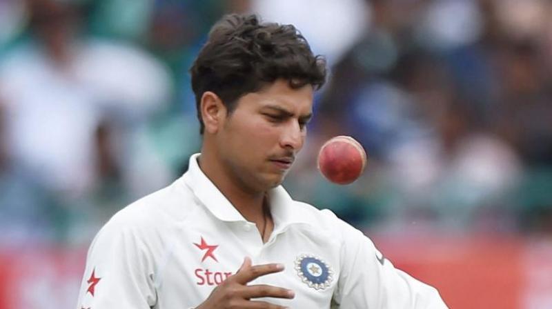 Young Kuldeep has been the talk of the town with his impressive show in the limited overs matches. When asked if too much pressure is being put on the young spinner, Zaheer begged to differ. (Photo: PTI)