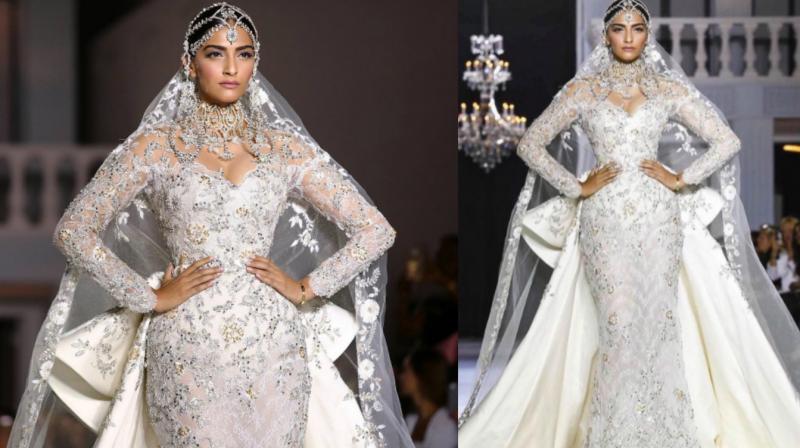 Sonam Kapoor dazzles as showstopper at Paris Fashion Week