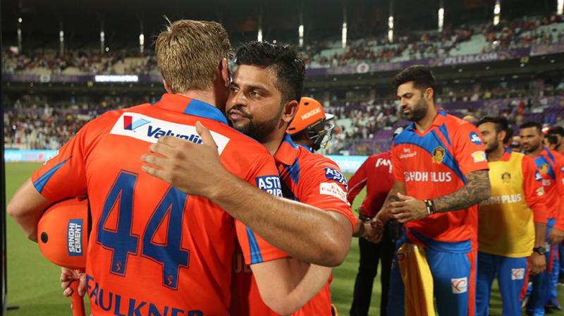 Suresh Raina took the anchor role, and watched Dinesh Karthik, Ishan Kishan, and Dwayne Smith all depart cheaply. (Photo: BCCI)