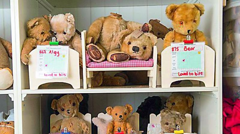 The teddy hospital aims to diminish any negative feelings of anxiety the children may experience while they are visiting a doctor.