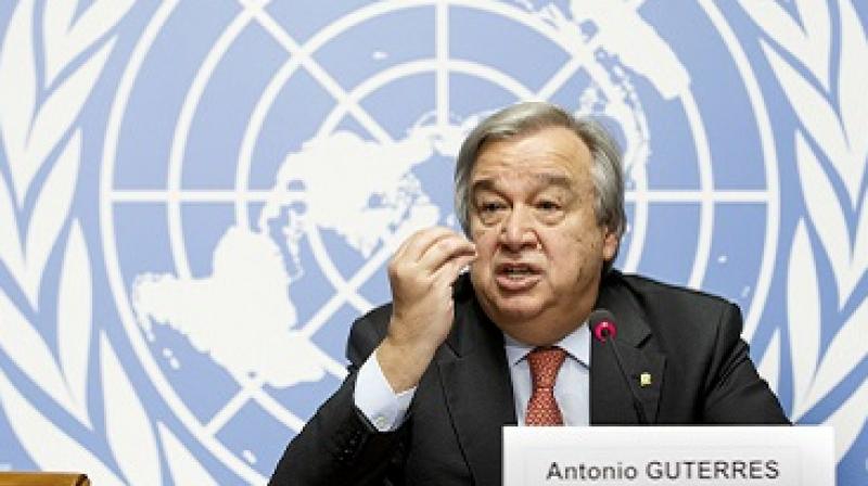 The request for UN Secretary-General Antonio Guterres to publicly brief the Security Council meeting was made by France, Bolivia, Egypt, Italy, Senegal, Sweden, Britain and Uruguay. (Photo: AP)