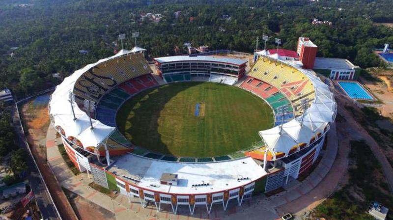 The Kerala Cricket Association has tied up with State IT Mission to sell tickets across the state via 2700 Akshaya Centres.