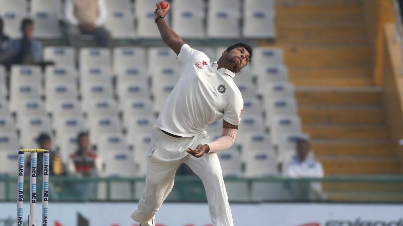 Umesh Yadav toiled in the Chennai Test, managing to pick up only two wickets. (Photo: AP)