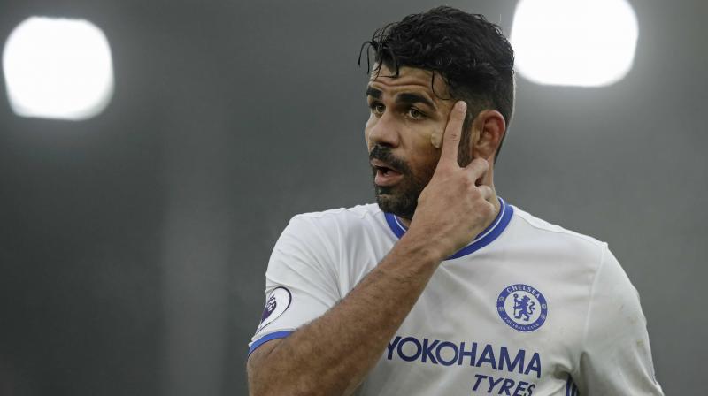 Chelsea will have to cope without Diego Costa at the start of the packed festive program. (Photo: AP)