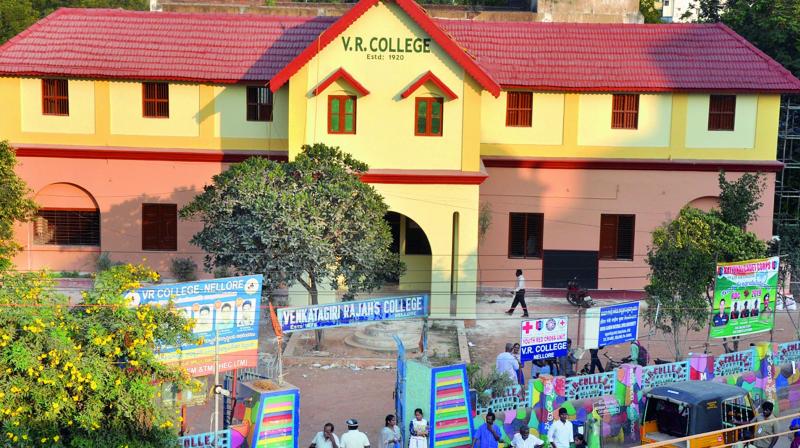100-year-old Venkatagiri Rajas College in Nellore