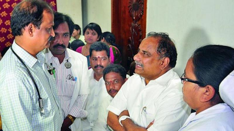 Mudragada Padmanabham on Saturday said that the reservation for five per cent for the Kapu community is not sufficient.