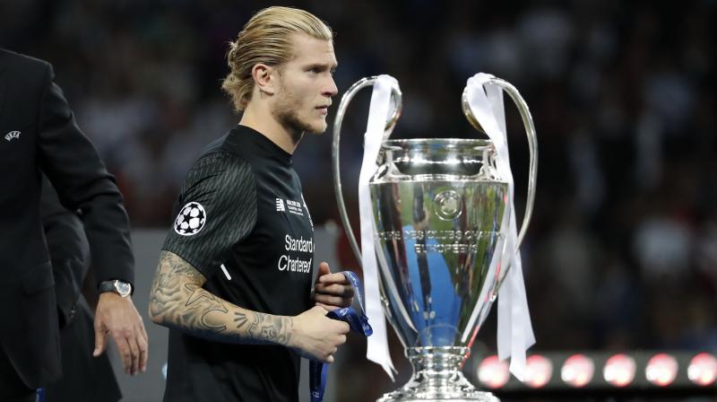 The doctors gave no indication of when or how the concussion happened, although TV pictures showed Real defender Sergio Ramos barging into Karius early in the second half.(Photo: AP)
