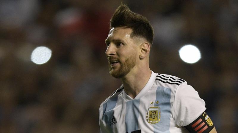 Messi, who has already guided Barcelona to La Liga and Copa del Rey title this season, will eye for international honour when Argentina kick start their campaign against Iceland on June 16. (Photo: AFP)