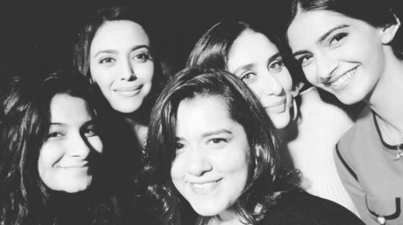 The image shared by Sonam Kapoor to rubbish rumours about sharing bad blood with her co-stars